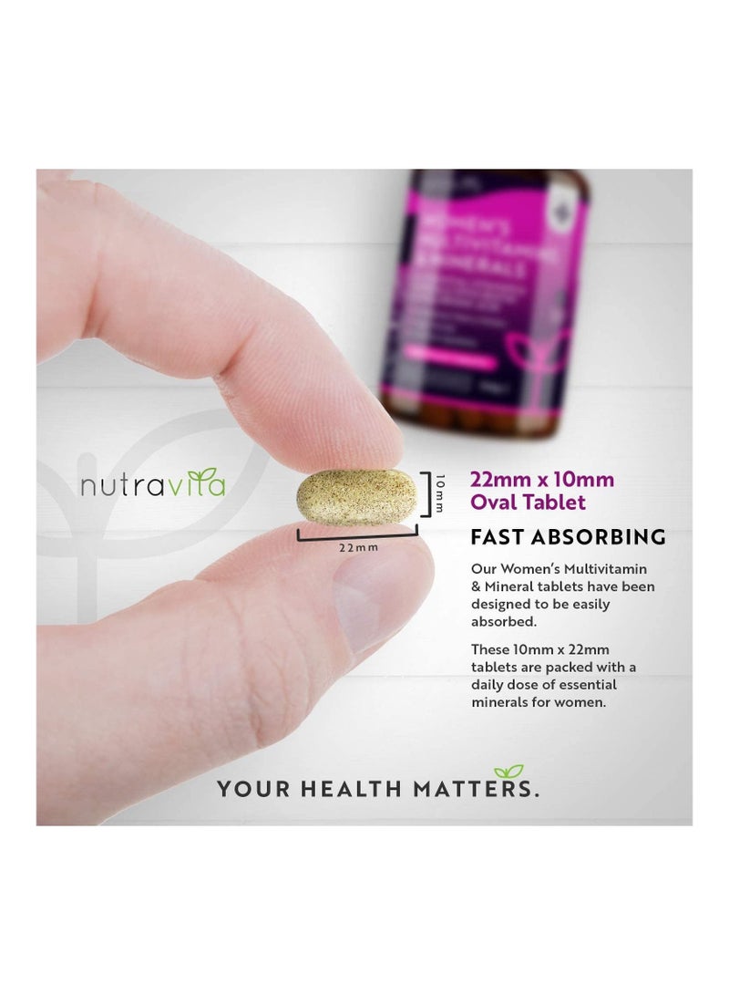 Nutravita Women's Multivitamins Hyaluronic Acid - 180 Vegan Tablets  - Image 3