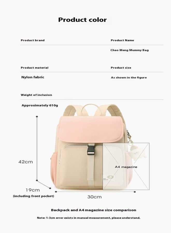Winnies Diaper Bag Backpack with Secure Front Buckle – Waterproof Maternity Travel Backpack with Large Capacity, Insulated Bottle Holders & Multiple Internal Pockets - Image 5