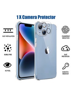 BORTONY iPhone 13 Case with 2x Screen Protectors + 1x Camera Lens Protector All-Round Bumper Protection Shockproof Anti-Scratch Protective Cover 6.1 Inch  - Image 5