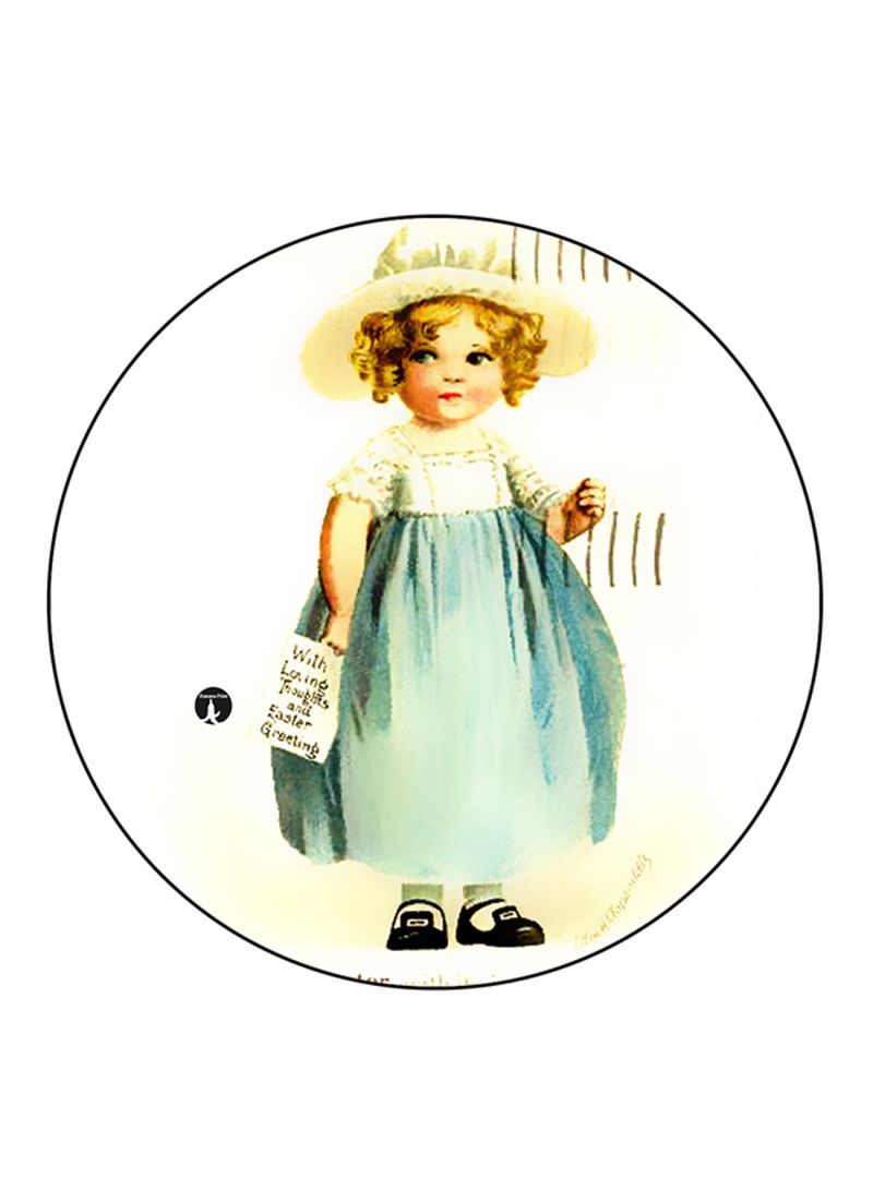 RKN Vintage Art Printed Fridge Magnet Multicolour - Image 2