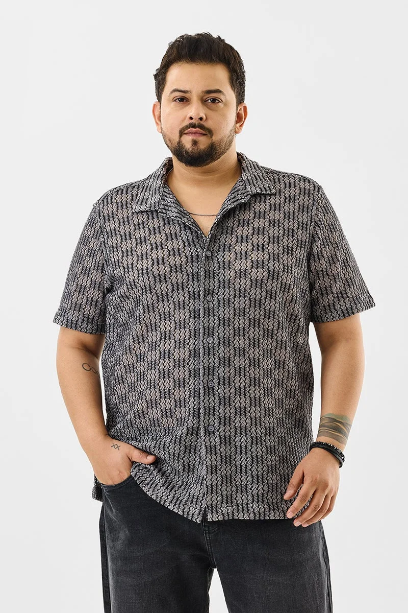 سنيتش قميص مقاس كبير بتصميم ذاتي وقصة عادية