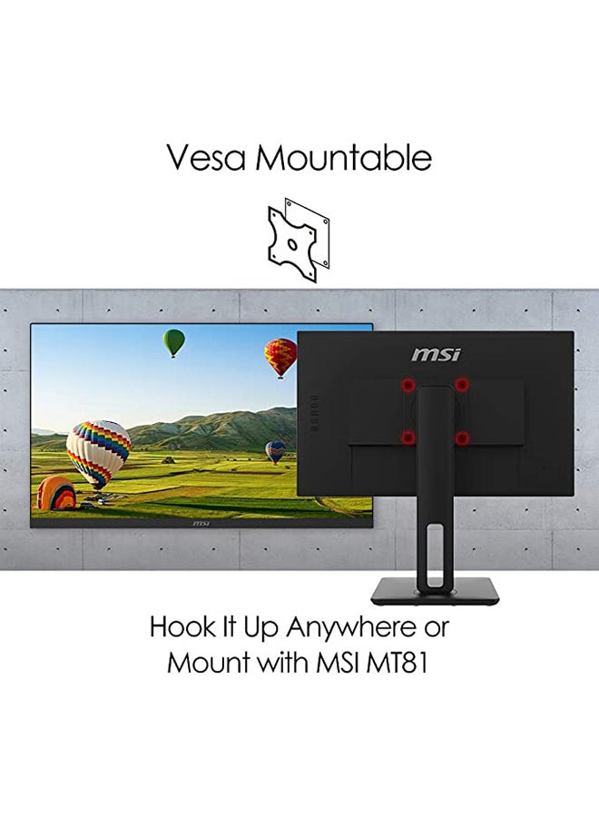 MSI PRO MP242P 23.8 LCD Monitor Full HD Speakers 1920 × 1080 Black - Image 4