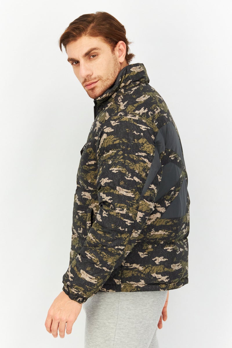 Reebok Men Sportswear Fit Training Jacket, Green - Image 2