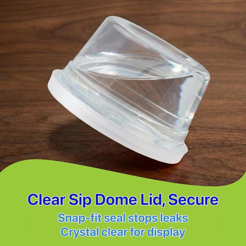 Pokanic Food Storage Containers [30 Set] 12 oz Plastic Deli Containers with Lids Slime Soup Meal Prep Reusable | BPA Free | Stackable | Leakproof | Microwave/Dishwasher/Freezer Safe (30 Set, 12 oz) - Image 4