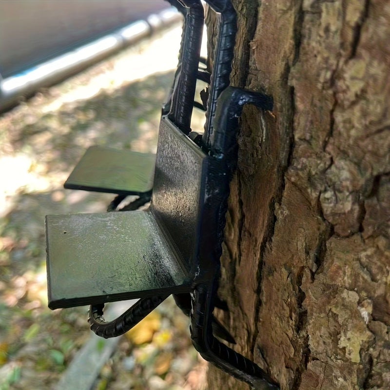 Tree Climbing Six Claw Cat Claw Rebar Tool Quenching Widened Anti Skid Universal One Pair Plus One Strap - Image 5