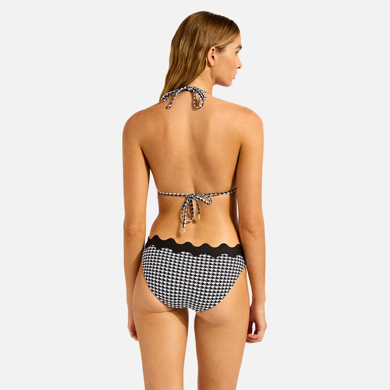 Seafolly  Gia Check Ric Rac Hipster Bikini Bottom - Women for Women | Best Price UAE