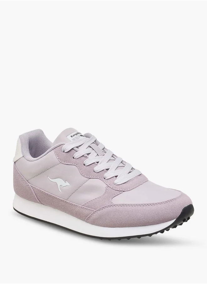 kangaROOS Women's Panelled Lace-Up Sneakers