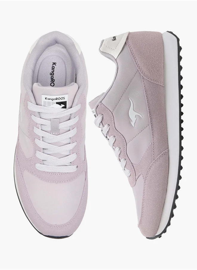 kangaROOS Women's Panelled Lace-Up Sneakers