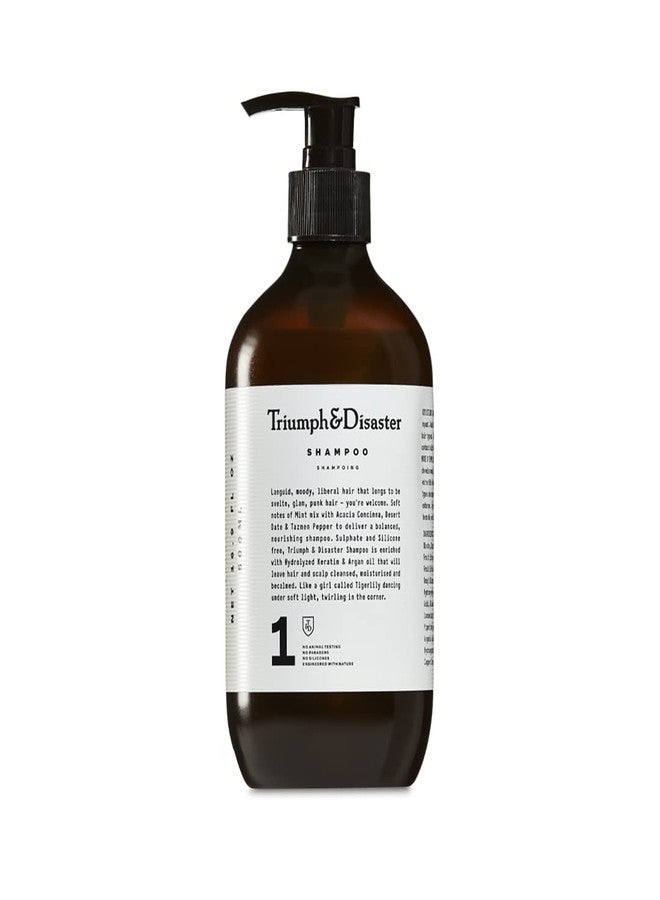 TRIUMPH & DISASTER | Shampoo, Deep Cleansing - Soothes & Hydrates Sensitive, Dry and Damaged Hair & Scalp with Keratin for Men & Women, 16.9 fl oz - Image 1