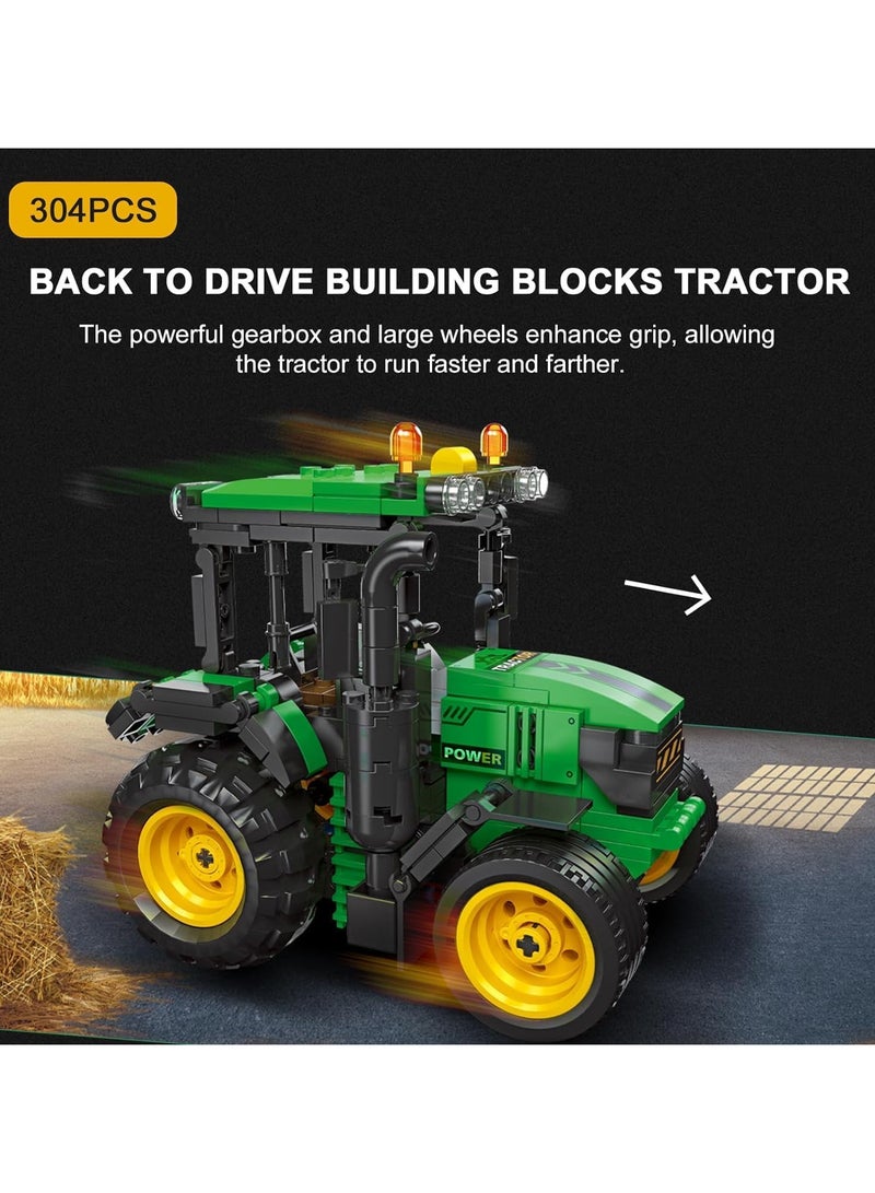 لعبة تركيب جرار زراعي للأطفال – تصميم واقعي ملون يشجع على اللعب الإبداعي وتنمية المهارات الهندسية والبنائية.   يتكوّن من قطع بلاستيكية آمنة وسهلة التركيب، ويُعد خيارًا رائعًا لهواة المكعبات ومحبي الآليات. مناسب للأطفال من عمر 6 سنوات فما فوق - Image 5