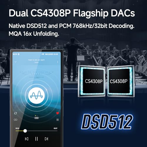 HiBy R6 ProII (2025) Digital Audio Player | Android 12 | Class A Amp | 5.9" Touchscreen | 6GB+128GB | Up to 2TB Expandable - Image 3