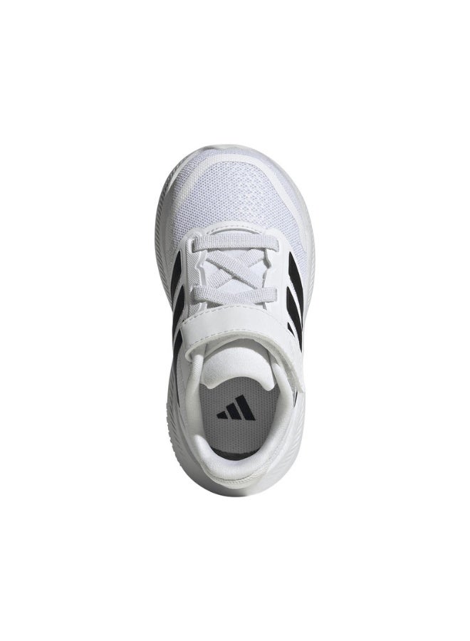 adidas أديداس ران فالكون 5 إل آي يو سنيكرز أبيض للأطفال - Image 3