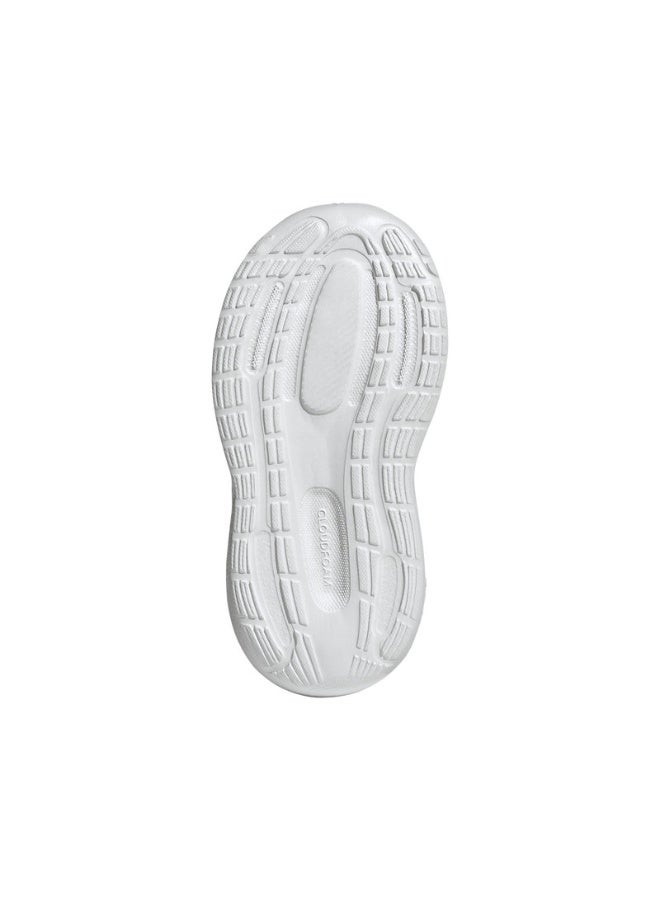 adidas أديداس ران فالكون 5 إل آي يو سنيكرز أبيض للأطفال - Image 4