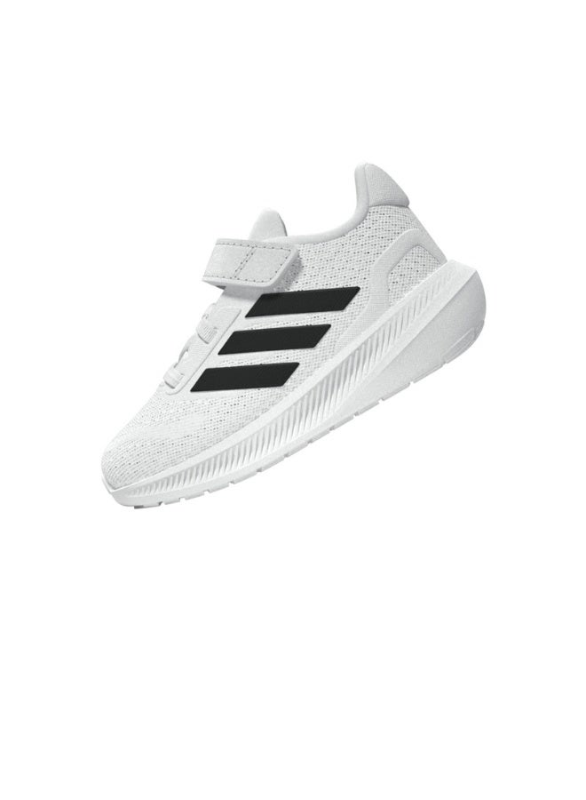 adidas أديداس ران فالكون 5 إل آي يو سنيكرز أبيض للأطفال - Image 1