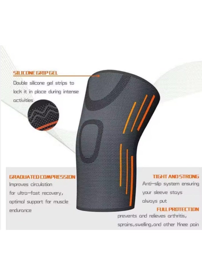 JINGBA SUPPORT Flexible knee brace for pain relief and joint support – breathable material and ergonomic design for sports - Image 3