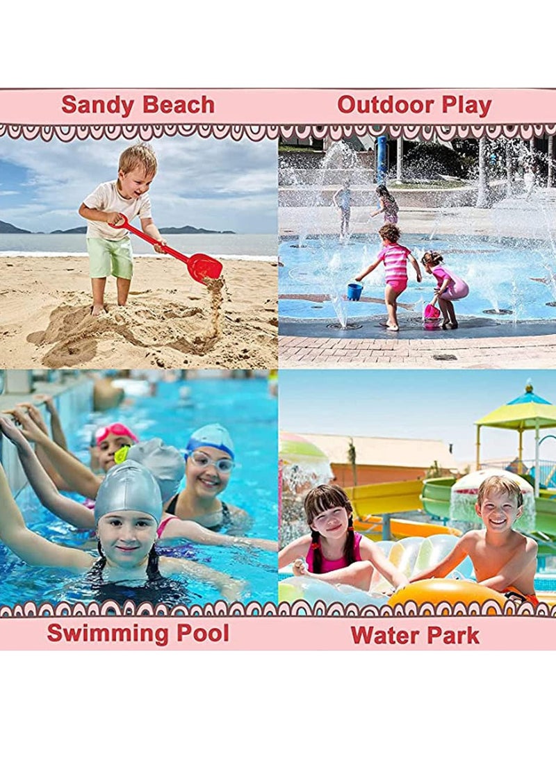 Toddler Swim Vest Kids Water Wings Arm Floaties for 30-55 Pounds Infant Safety Swim Aid Jumper Inflatable Swim Arm Bands Float Sleeves Swimming Armbands for Sea/Pool/Beach/Training (Crab) - Image 4
