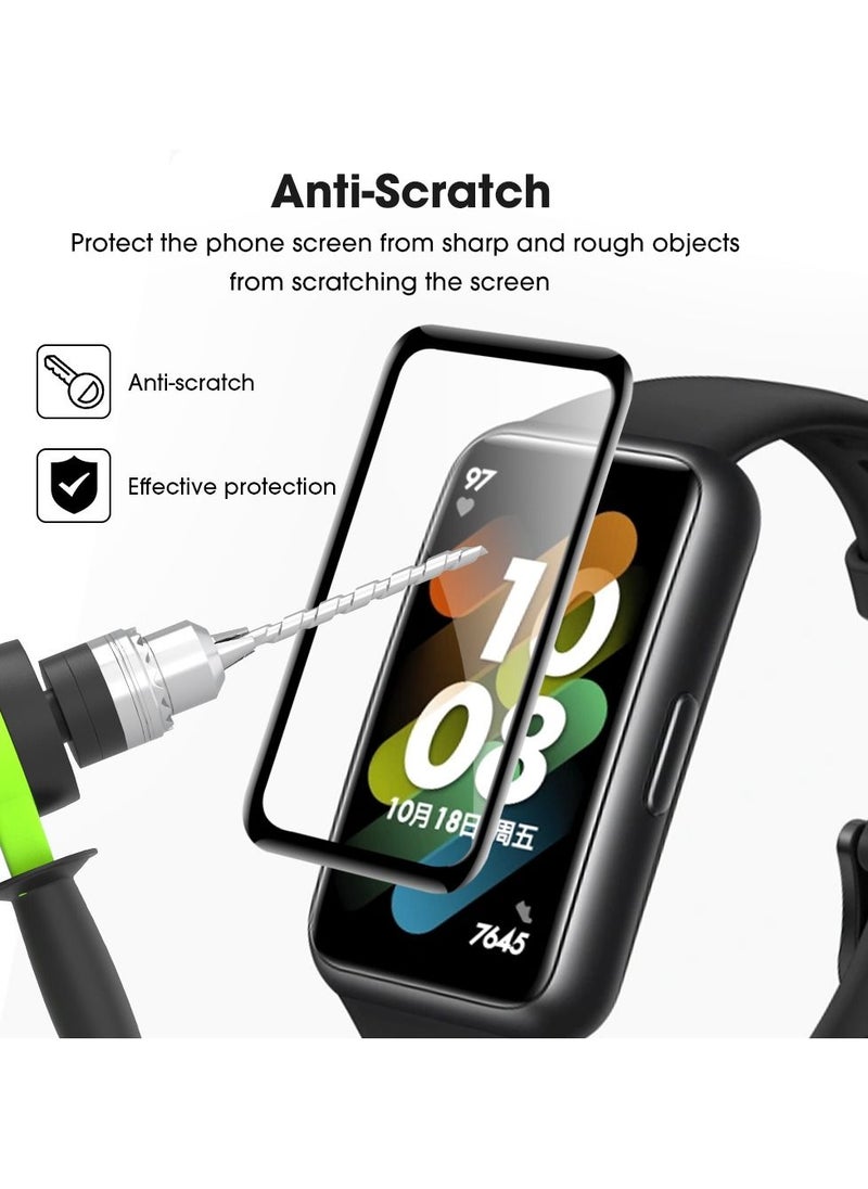 FITME 4 pcs PMMA 3D screen protector for Huawei Band 7,Band 6  - Image 2