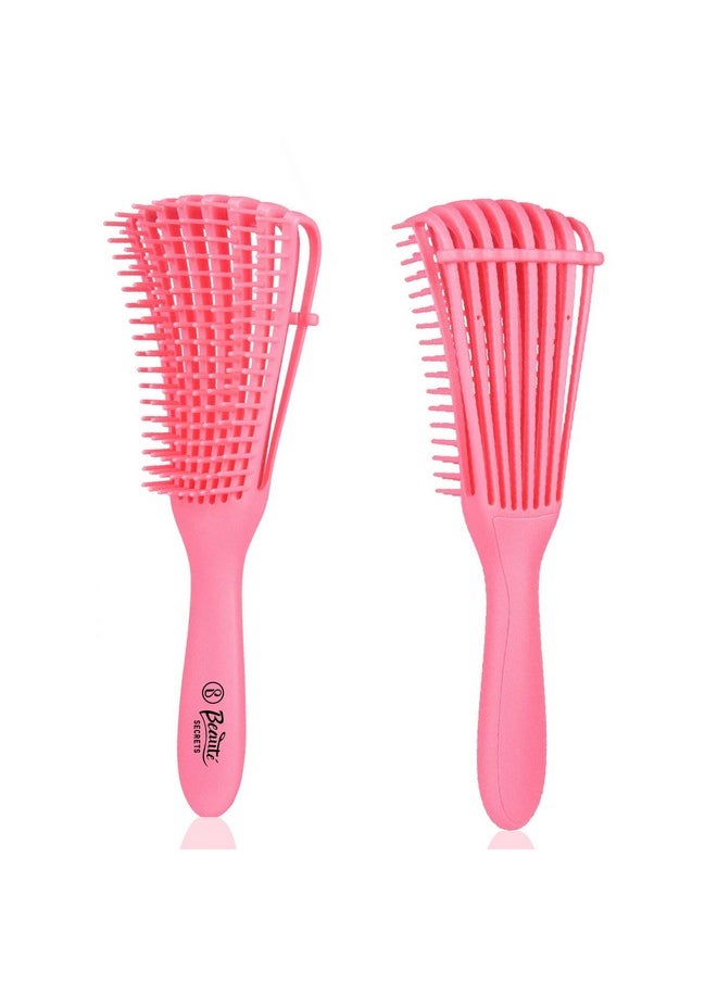 Beauté Secrets Detangler Hair Comb Brush for Adults and Kids Wet & Dry Hair, Removes Knots and Tangles Pain Free (Pink) - pzsku/ZCFF5F37E1F6A65F696D1Z/45/_/1738306024/92d27626-05e6-4138-a669-129349ec3eb5