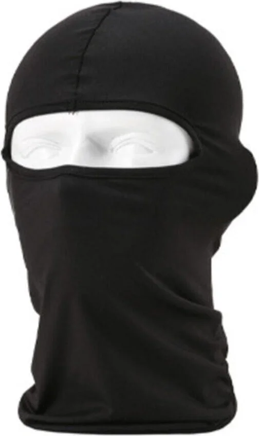 Nikadu Thermal Snow Mask Ski Motor Windbreaker (Black)