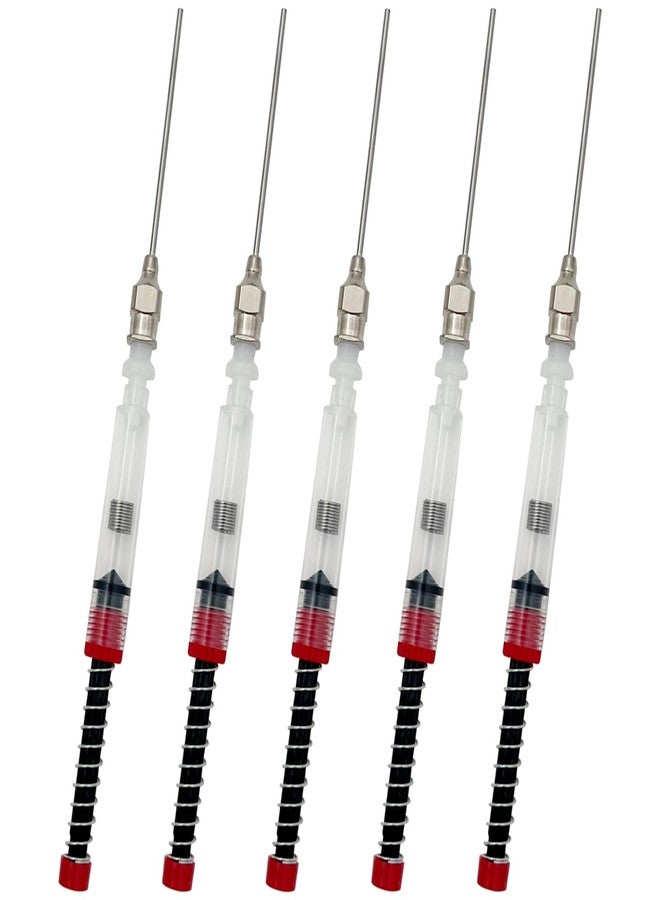 Ceemiaa 5-Pack Fountain Pen Ink Syringe Fillers - Spring Converter with Removable Blunt Needle Tip for 3.4mm Fountain Pen Converters - Image 1