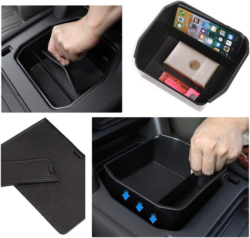 QASULER Car Central Control Armrest Box for Defender 90 110 - Image 3