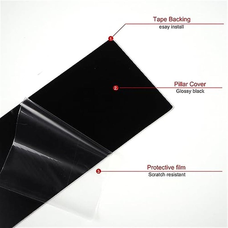 Vuzmode 8Pcs Car Door Window Trim Cover for Nissan X-Trail - Image 5