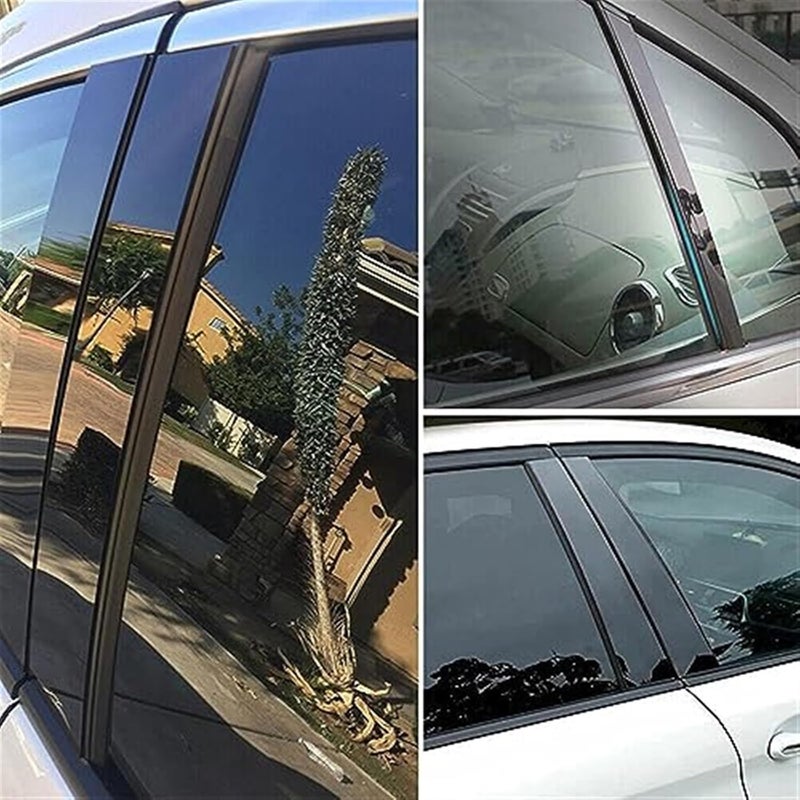 Vuzmode 8Pcs Car Door Window Trim Cover for Nissan X-Trail - Image 4