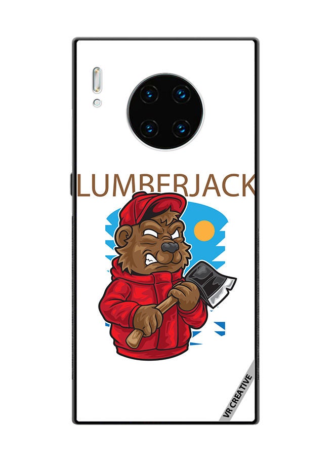 VR CREATIVE Protective Case Cover For Huawei Mate 30 Pro Lumber Jack Design Multicolour - Image 1