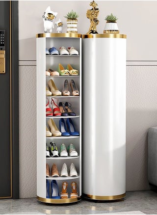 8 Layers Modern Design Portable 360 Degree Rotating Shoe Cabinet Durable Shoe Rack for Entryway Shoe Storage Organizer Stand 32x120 cm (Fully Assmebled) - pzsku/ZCFF6C8A4FDCB6127310CZ/45/_/1724946654/42ad63e8-559a-41e6-84c5-796b3c1345fd