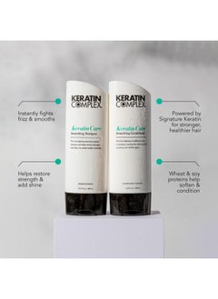 KERATIN COMPLEX Keratin Complex Care Frizz Fighting and Moisturizing Conditioner, Enhances Softness, Smoothness, Shine, No Sodium Chloride for All Hair Types, 13.5 Fl Oz  - Image 2