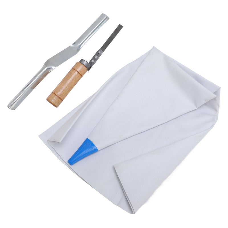 Tile Grout Masonry Mortar Bag with Brick Jointer and Tuck Pointer Reusable Easy To Clean Cement Sealer Bag Piping Bag - Image 1