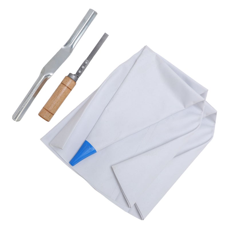Tile Grout Masonry Mortar Bag with Brick Jointer and Tuck Pointer Reusable Easy To Clean Cement Sealer Bag Piping Bag - Image 4