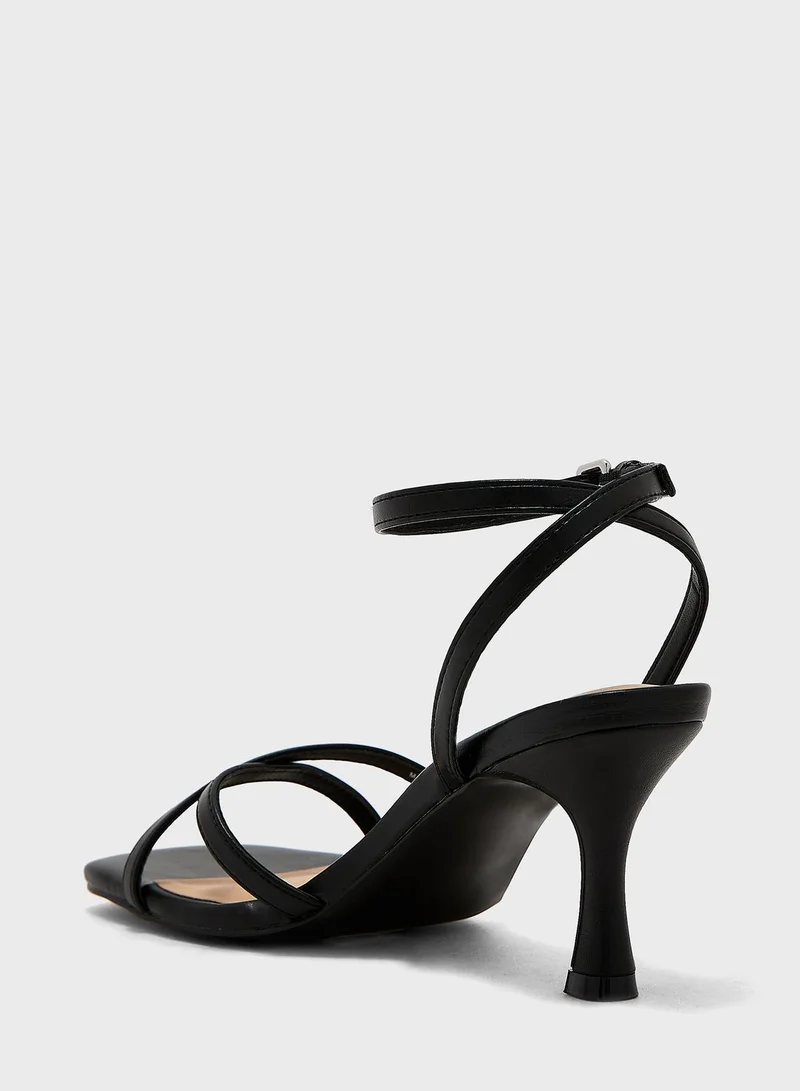 ONLY Onlalyssa Ankle Strap High Heel Sandals