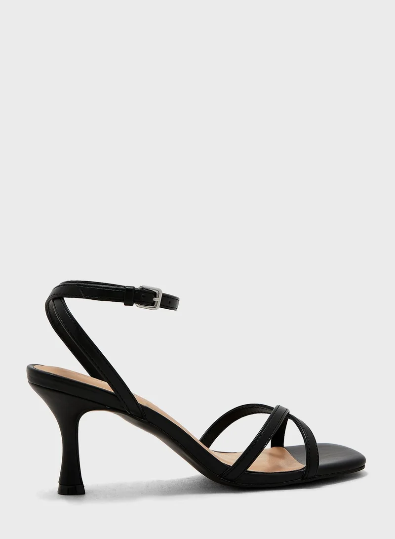 ONLY Onlalyssa Ankle Strap High Heel Sandals