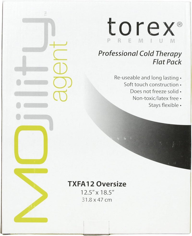 Torex Cold Pack Black Oversize 125 x 185 inches Durable and Reusable - Image 2