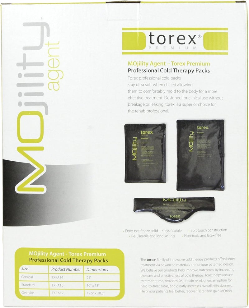 Torex Cold Pack Black Oversize 125 x 185 inches Durable and Reusable - Image 3