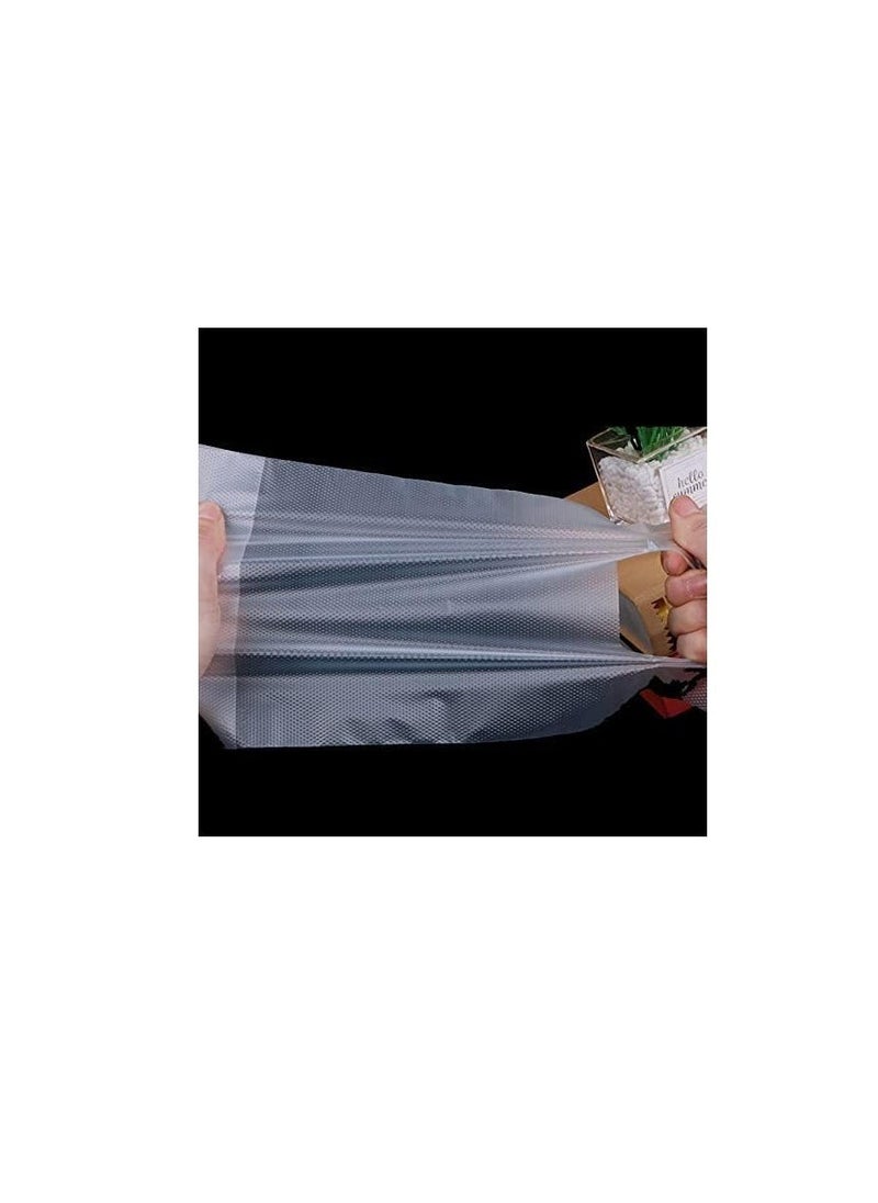 100 PCS Cup Drink Carrier Bags with Clear Handle - Portable Plastic Beverage Containers for Take Out - Holds 1 Cup Up to 16OZ - Hanging Hole Design  - Image 3