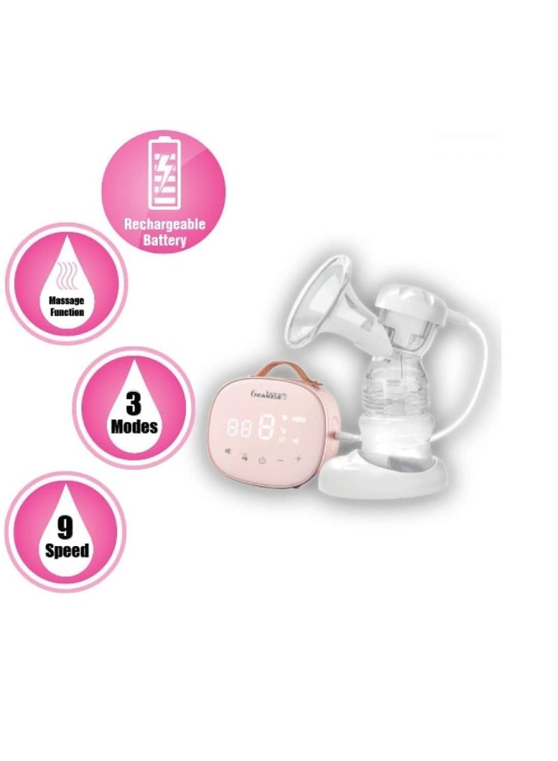  جرانزيا مضخة الثدي الكهربائية روزفيد