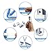BRMDT Finger Splint for Thumb and Pinky Adjustable Iimmobilizer for Finger Fracture Sprain Reduce Joint friction Relieve Arthritis pain 3 Pcs for Adults and Kids Small - Image 4