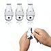 BRMDT Finger Splint for Thumb and Pinky Adjustable Iimmobilizer for Finger Fracture Sprain Reduce Joint friction Relieve Arthritis pain 3 Pcs for Adults and Kids Small - Image 1