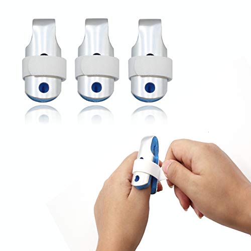 BRMDT Finger Splint for Thumb and Pinky Adjustable Iimmobilizer for Finger Fracture Sprain Reduce Joint friction Relieve Arthritis pain 3 Pcs for Adults and Kids Small - Image 2