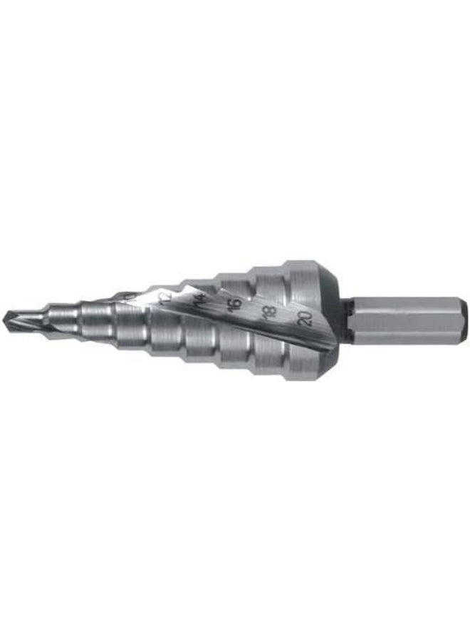 Ruko Hss Spiral Fluted Step Drill Bit With Split Point - Image 1