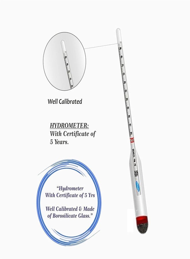 Nicolette LIFESTYLES Density Hydrometer with Nabl Certificate (5 Years) (Range (700-750) - Image 3