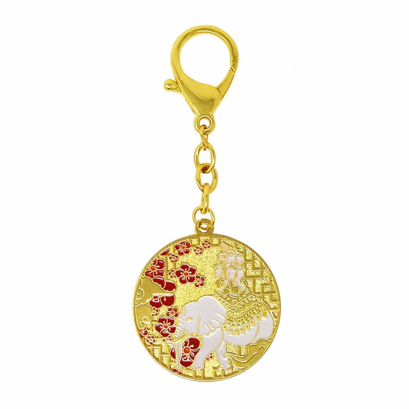 Fengshuibringluck Feng Shui Powerful Friendship Keeper Four Friends Talisman Keychain - Image 1