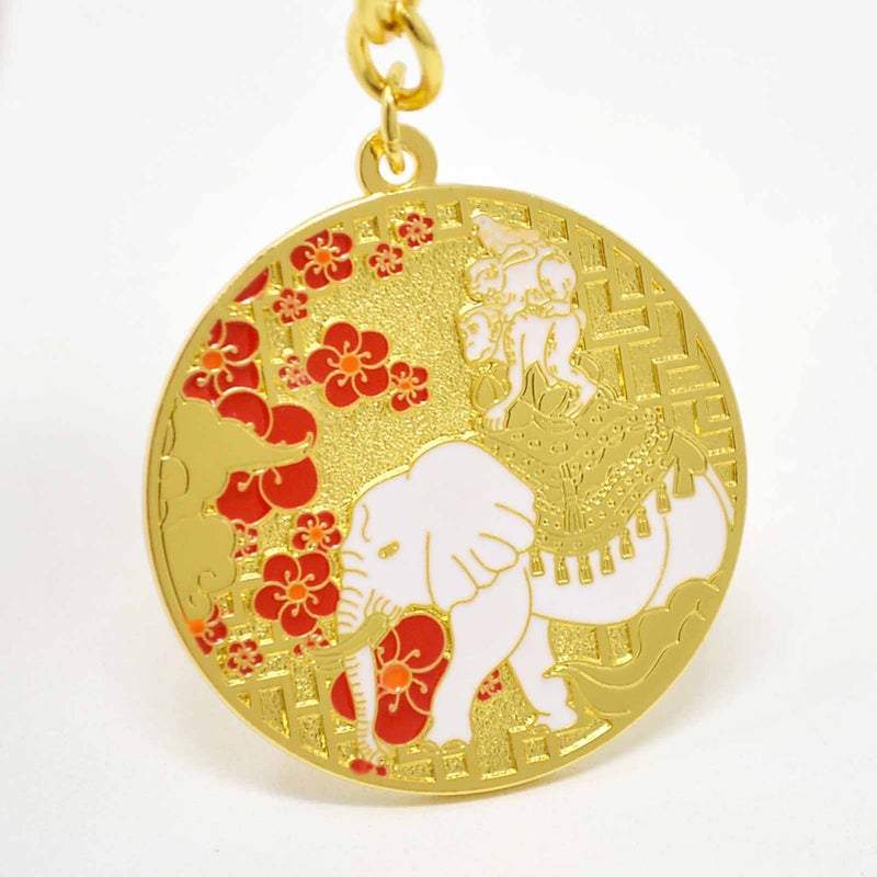 Fengshuibringluck Feng Shui Powerful Friendship Keeper Four Friends Talisman Keychain - Image 3