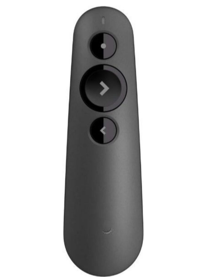 ريموت عرض تقديمي لاسلكي مع مؤشر ليزر، اتصال بلوتوث ومستقبل USB، مدى تشغيل حتى 20 متر، مناسب للاجتماعات والعروض التقديمية - Image 1