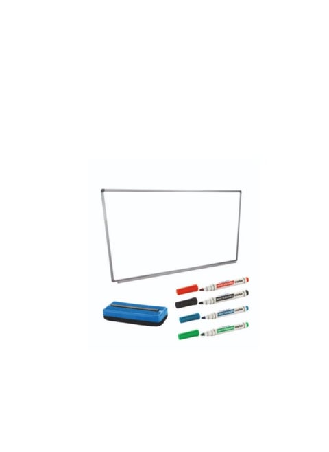 WHITEBOARD 30X45 with Whiteboard Eraser and 4 Whiteboard Markers
