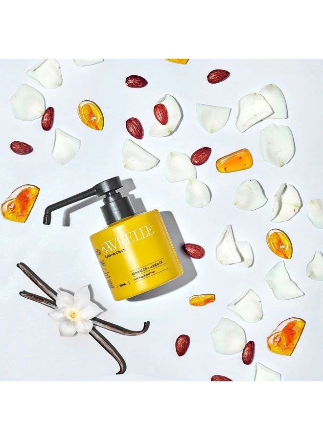 AVRELLE Leave-In Cream with almond oil & jojoba oil 250ml - Image 4