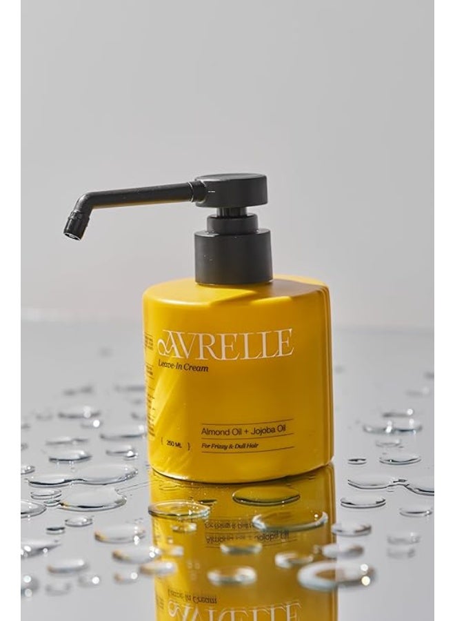 AVRELLE Leave-In Cream with almond oil & jojoba oil 250ml - Image 3