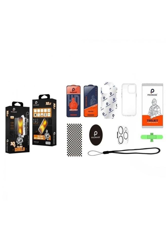بروماس أقوى باقة - باقة الحماية الكاملة للايفون 15 بلس (10 في 1) - Image 2